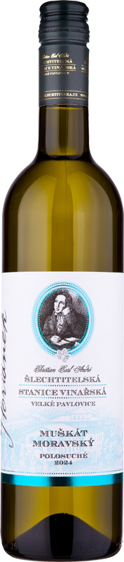 Šlechtitelská stanice Muškát moravský Floriánek 750ml