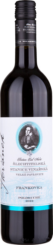 Šlechtitelská stanice Frankovka Floriánek 750ml