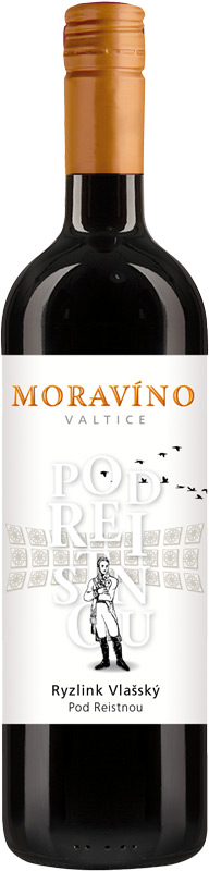 Moravíno Valtice Ryzlink vlašský pozdní sběr 23 750ml