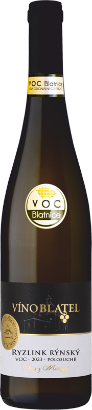 Víno Blatel Ryzlink rýnský VOC St.Antonius 750ml