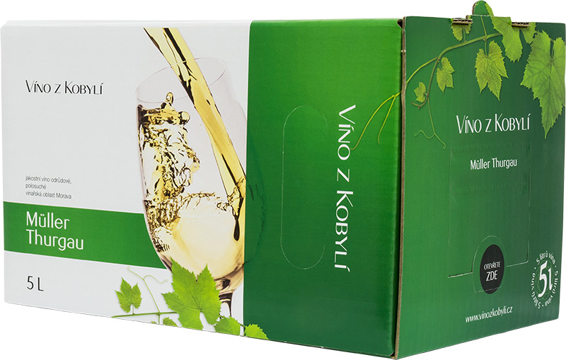 Víno z Kobylí Müller Thurgau 5l BiB