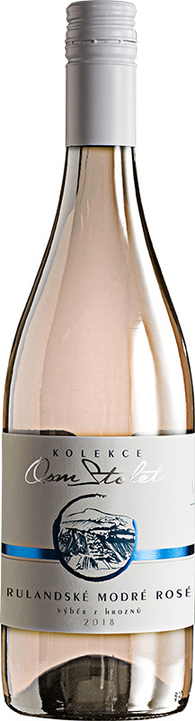 Víno z Kobylí Rulandské modré rosé výběr z hroznů 18 750ml