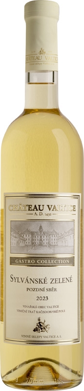 Chateau Valtice Sylvánské zelené pozdní sběr 23 750ml