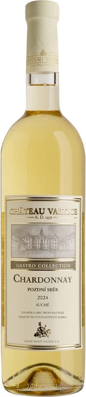 Chateau Valtice Chardonnay pozdní sběr 24 Gastro Collection 750ml