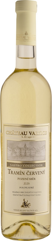 Chateau Valtice Tramín červený pozdní sběr 25 Gastro Collection 750ml