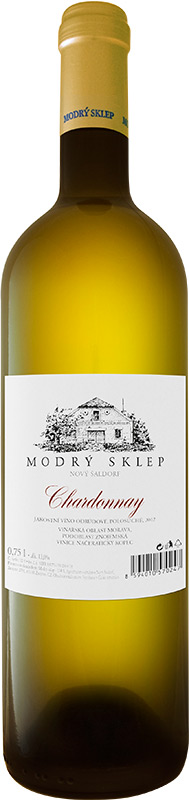 Modrý sklep Chardonnay 750ml