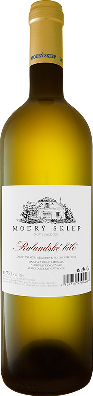 Modrý sklep Rulandské bílé 750ml