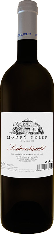 Modrý sklep Svatovavřinecké 750ml