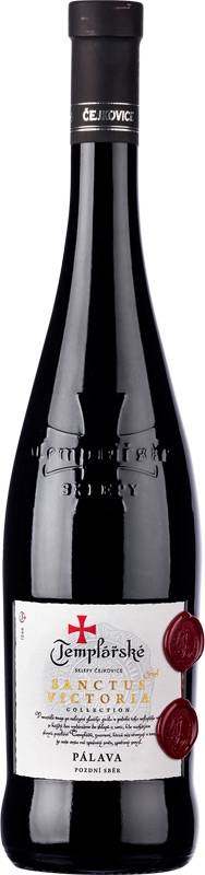 Templářské sklepy Pálava pozdní sběr 24 Sanctus Victoria 750ml