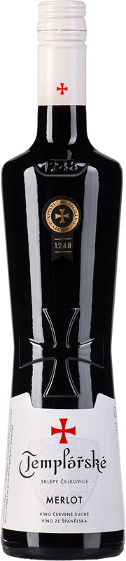 Templářské sklepy Merlot 750ml