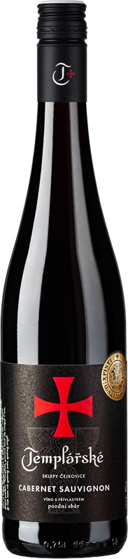 Templářské sklepy Cabernet Sauvignon pozdní sběr 750ml