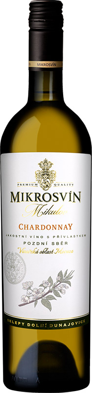 Mikrosvín Mikulov Chardonnay Flower Line 750ml