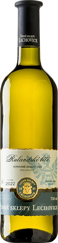 Vinné sklepy Lechovice Rulandské bílé moravské zemské víno 22 2237 750ml