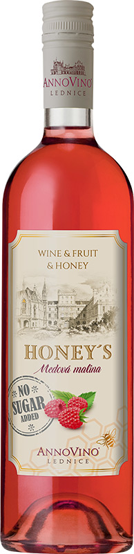 Vinařství Hraniční zámeček Medová malina 750ml