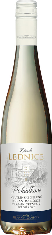 Vinařství Hraniční zámeček Pohádkové Cuvée VZ,RŠ,TČ moravské zemské víno 750ml