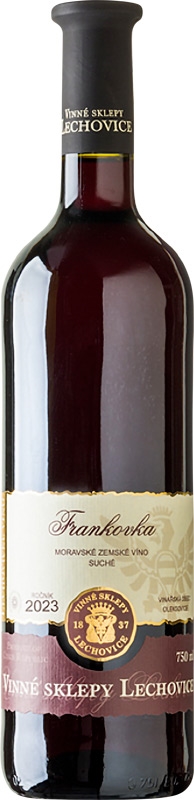 Vinné sklepy Lechovice Frankovka moravské zemské víno 23 2334 750ml