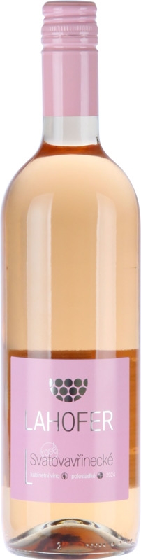 Vinařství Lahofer Svatovavřinecké rosé kabinet 24 750ml
