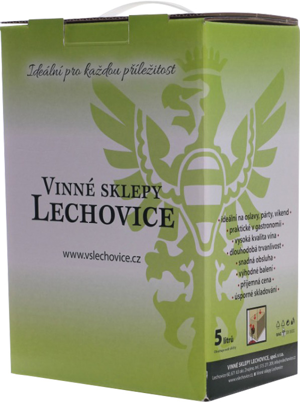 Vinné sklepy Lechovice Rulandské šedé moravské zemské víno 5l BiB