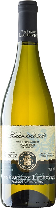 Vinné sklepy Lechovice Rulandské šedé pozdní sběr 22 2210 750ml