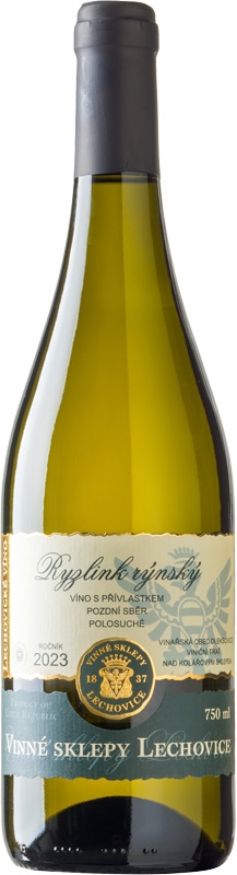 Vinné sklepy Lechovice Ryzlink rýnský pozdní sběr 23 2313 750ml
