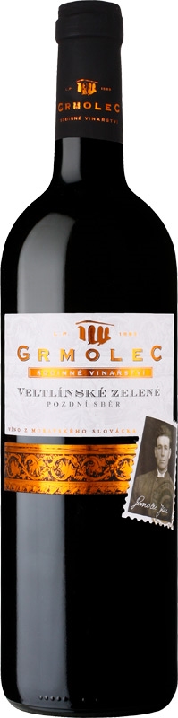 Grmolec Veltlínské zelené pozdní sběr 24 750ml