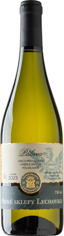 Vinné sklepy Lechovice Pálava výběr z hroznů 23 2314 750ml