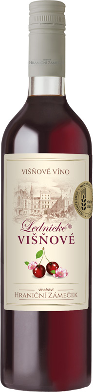 Vinařství Hraniční zámeček Lednické Višňové 750ml