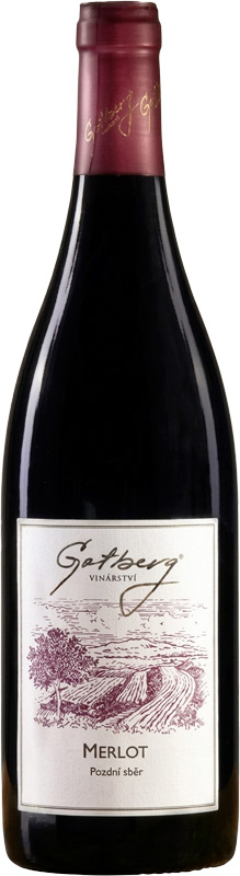 Gotberg Merlot výběr z hroznů 750ml