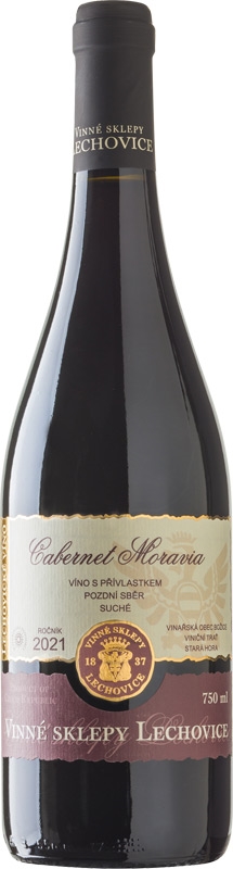 Vinné sklepy Lechovice Cabernet Moravia pozdní sběr 21 2148 750ml