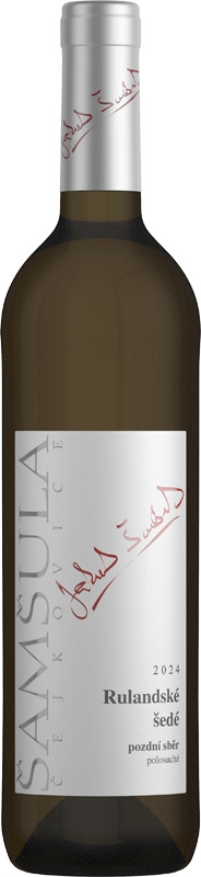Šamšula Čejkovice Rulandské šedé pozdní sběr 24 750ml