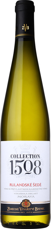 Zámecké vinařství Bzenec Rulandské šedé pozdní sběr Collection 1508 750ml