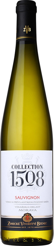 Zámecké vinařství Bzenec Sauvignon pozdní sběr Collection 1508 750ml