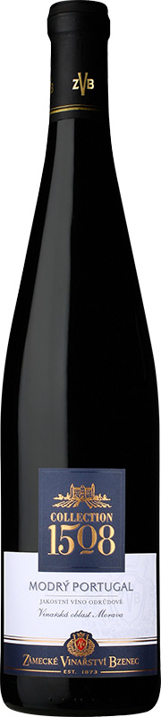 Zámecké vinařství Bzenec Modrý Portugal Collection 1508 750ml