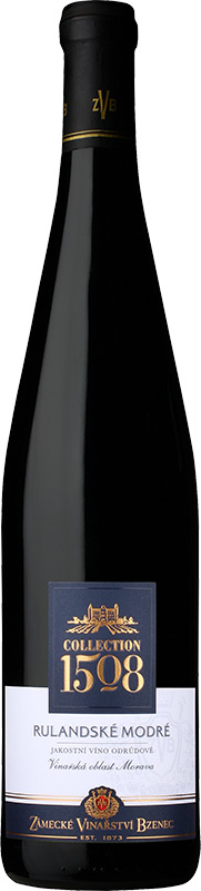Zámecké vinařství Bzenec Rulandské modré Collection 1508 750ml