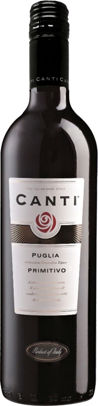 Canti Primitivo Puglia IGT 750ml