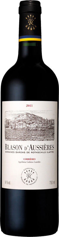 Blason d'Aussiéres Corbiéres AOC 750ml