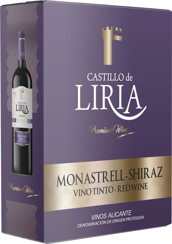 Vicente Gandia Castillo de Liria Monastrell-Shiraz 3l BiB
