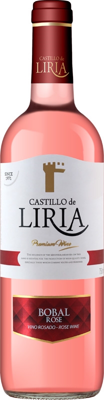 Vicente Gandia Castillo de Liria Bobal rosé 750ml
