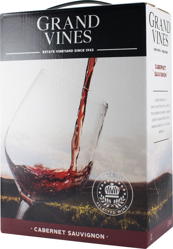 Grand Vines Cabernet Sauvignon 3l BiB