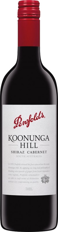 Penfolds Koonunga Hill Shiraz Cabernet 750ml