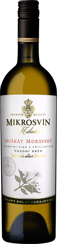 Mikrosvín Mikulov Muškát moravský Flower Line 750ml