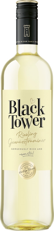 Reh Kendermann Black Tower Riesling Gewürztraminer 750ml