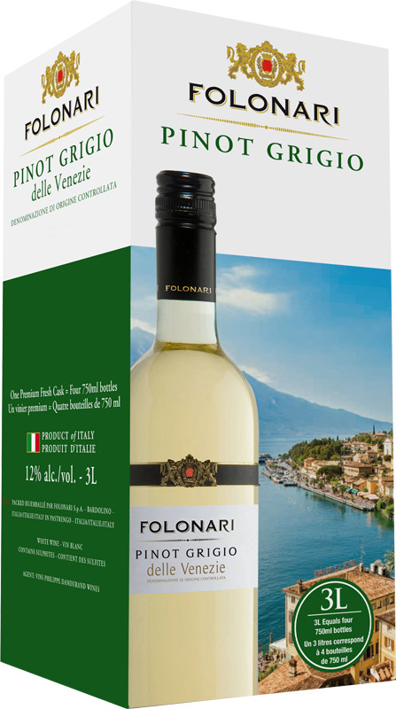 Folonari Pinot Grigio delle Venezie 3l BiB