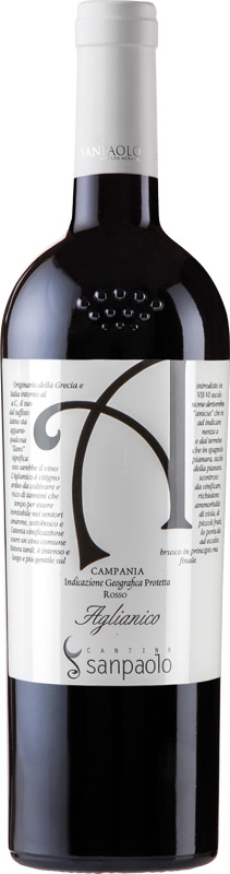 Claudio Quarta Vignaiolo Aglianico Campania Cantina Sanpaolo IGP 750ml
