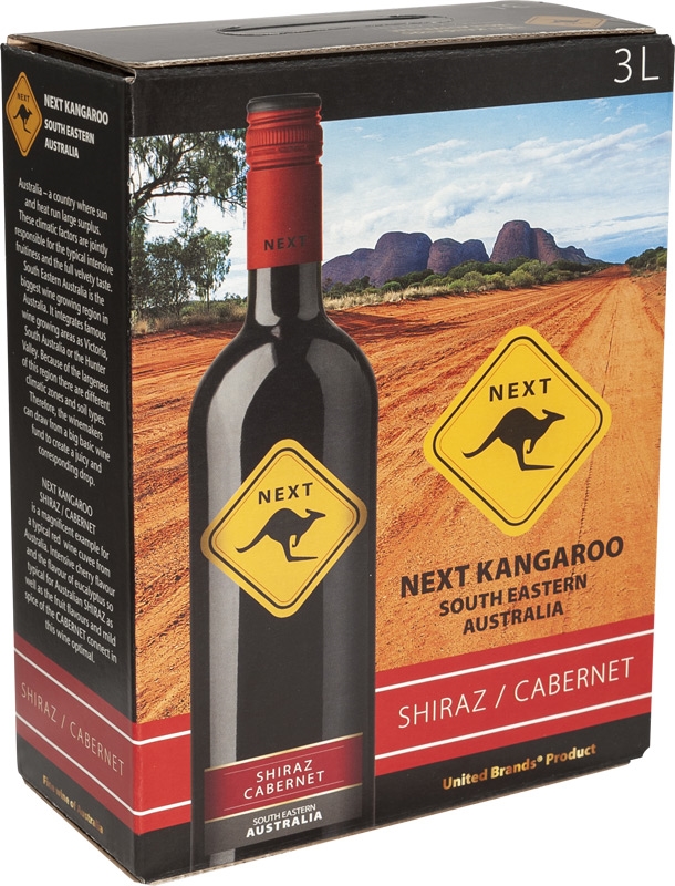 Next Kangaroo Cabernet Shiraz 3l BiB