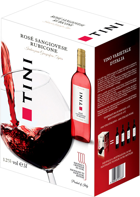 Tini Rosé Sangiovese Rubicone 3l BiB