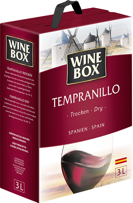 Wine Box Tempranillo 3l BiB
