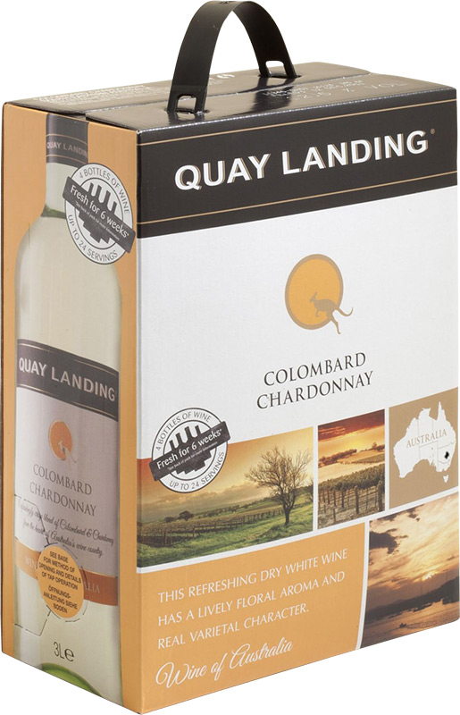 Quay Landing Colombard Chardonnay 3l BiB