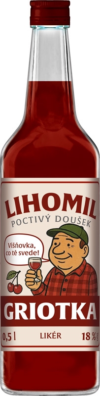 Lihomil Griotka 18% 500ml