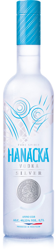 Hanácká Vodka Silver 40,13% 700ml